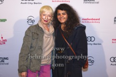 Helga Seebacher, Sara Fazilat ("Rvolvo"), "ACHTUNG BERLIN FESTIVALABSCHLUSS", Photo Call, Kino Babylon, Berlin, 20.09.2020,