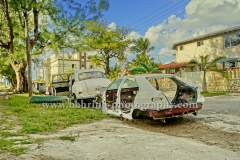 Autowracks in Miramar, Havanna, Cuba, 30.01.2015 [(c) Christian Behring, www.christian-behring.com]