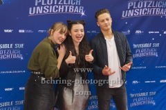 Ruby M. Lichtenberg, Anna Shirin Habedank und Lui Eckardt, "INVISIBLE SUE", Berlin-Pemiere, Filmtheater Am Friedrichshain, Berlin, 20.10.2019