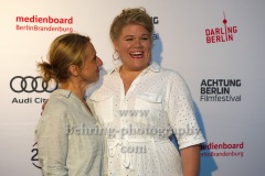 Christina Große, Gisa Flake, "SAG DU ES MIR", Photo Call zur Premiere vor dem Kino Babylon, Berlin, 19.09.2020,