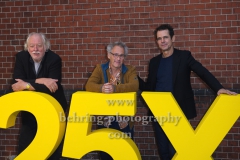 Wolfgang Becker, Tom Tykwer, Dani Levy, "25 JAHRE X FILME", Jubilaeumsparty, RADIALSYSTEM V, Berlin, 20.09.2019 (Photo: Christian Behring)