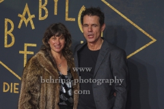 Marie Steinmann und Tom Tykwer"BABYLON BERLIN 3", Roter Teppich zur Weltpemiere, Zoo Palast, Berlin, 16.12.2019