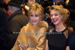 Jane Fonda, Heike Makatsch, attend the Red Carpet of the OPENING CEREMONY during 64th Berlinale International Film Festival at Berlinale Palast on February 07, 2013 in Berlin, Germany, (Photo: Christian Behring, www.christian-behring.com)