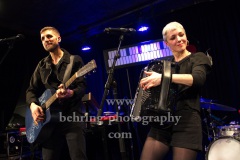 Sophie Burande und Leonard Gogniat, "CARROUSEL", Konzert im B-Flat, Berlin, 17.02.2022  (Photo: Christian Behring)