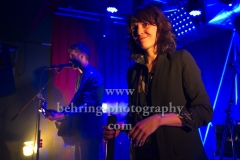 "CARROUSEL", Sophie Burande und Leonard Gogniat, Konzert im Privatclub, Berlin, 21.11.2017 (Photo: Christian Behring)
