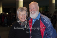 Margie Kinsky und Bill Mockridge, bei der Welt-Premiere von "CLEO", Roter Teppich im Haus der Kulturen der Welt, Berlin, 08.02.2019