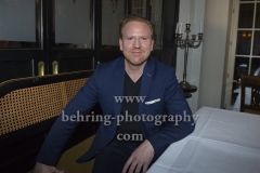 "Daniel HOPE", Photocall und Interview zum neuen Album "Journey To Mozart" (veroeffentlicht am 09.02.2018), Restaurant GROSZ, Berlin, 13.02.2018 (Photo: Christian Behring)