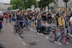 "Rettet die Veranstaltungsbranche", Demonstration vom Frankfurter Tor zum Oranienplatz in Berlin, 10.07.2020