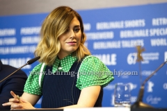 Blanca Suarez (Schauspielerin/ Actress), attends the "El Bar / The Bar" Photo Call and Press Conference at the 67th BERLINALE, Berlin, 15.02.2017 [Photo: Christian Behring]