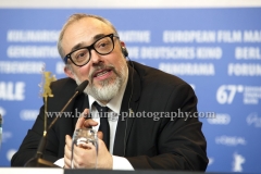 Alex de la Iglesia (Regisseur, Produzent/ Director, Producer), attends the "El Bar / The Bar" Photo Call and Press Conference at the 67th BERLINALE, Berlin, 15.02.2017 [Photo: Christian Behring]