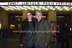 "Ernst-Lubitsch-Preisverleihung", Peter Simonischek, Christiane Paul (Laudatorin), Preisverleihung im Kino Babylon am 29.01.2017 in Berlin [Photo: Christian Behring]