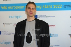 Timon Sturbej (Slowenien), "European Shooting Stars 2022", Press presentation , Meistersaal, Berlin, 12.02.2022