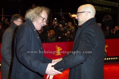 Stanley Tucci, Geoffrey Rush, attend the "FINAL PORTRAIT" - Red Carpet at the 67th Berlinale International Film Festival at the Berlinale-Palast on Frebruary 11.2017 in Berlin, germany