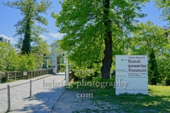 Zugang zur Schlossinsel mit Schlosspark, Kunstgewerbemuseum im Schloss Koepenick und Schlosskirche, "STADTANSICHTEN", Berlin, 06.05.2020