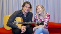 "THE COMMON LINNETS", Ilse DeLange und JB Meijers,  Showcase bei Universal Music, am 24.08.2015 in Berlin, Germany (Photo: Christian Behring)