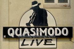 Quasimodo in der Kantstrasse, "Verwaiste Plaetze und Orte", Berlin, 22.03.2020