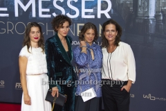 "MACKIE MESSER BRECHTS 3GROSCHENFILM", v.rechts: Claudia Michelsen, Britta Hammelstein, Peri Baumeister, Meike Droste, Roter Teppich zur Premiere am ZOO PALAST, Berlin, 10.09.2018