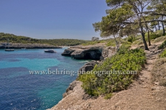 "Cala Mondrago",urspruengliche Bucht im "Parc Natural De Mondrago" im Suedosten von Mallorca, 24.06.2016 (Photo: Christian Behring)