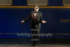 Hercule Poirot - Katharina Thalbach,"Mord im Orientexpress", Fotoprobe in der Komödie am Kurfürstendamm im Schiller Theater, Berlin, 20.07.2021, Premiere am 24.07.2021,