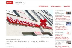 rbb24 vom 16.09.2020 - Berliner Krankenhäuser