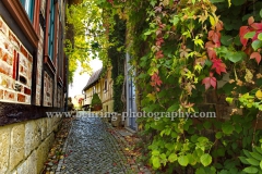 Quedlinburg, historische Altstadt mit Schlossberg, 10.10.2014 (Photo: Christian Behring, www.christian-behring.com)