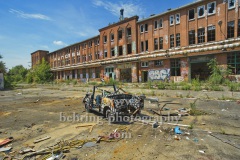 Ruine der ehemaligen Baerenquell Brauerei in Schoeneweide, am 03.07.2013 in Berlin, Germany