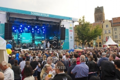 "NDR-Sommertour" beim "Schwedenfest", Marktplatz, Wismar, 17.08.201