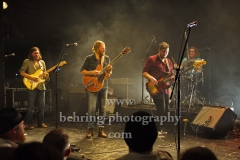 Sam Teskey (guitar, vocals), Josh Teskey (vocals, guitar), Liam Gough (drums), Brendon Love (bass, banjo, vocals), "The Teskey Brothers", Konzert, Heimathafen Neukölln, Berlin, 07.02.2020