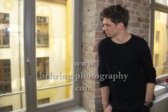 Tim Kamrad, Interview und Photo Call (Record Release am 02.03.2018 "DOWN AND UP", Live Support für Sunrise Avenue ab 02.03.2018), ROOF RECORDS, Berlin, 02.03.2018,