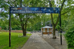 Volkspark Friedrichshain, Radio Eins Freiluftkino Friedrichshain, "FRIEDRICHSHAIN", Berlin, 14.05.2020