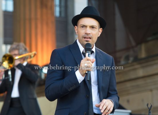 "Cicero sings Sinatra", Konzert auf dem Gendarmenmarkt, Berlin, 06.07.2015